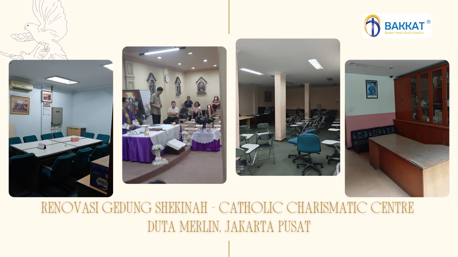 Renovasi Gedung Shekinah CCC Duta Merlin