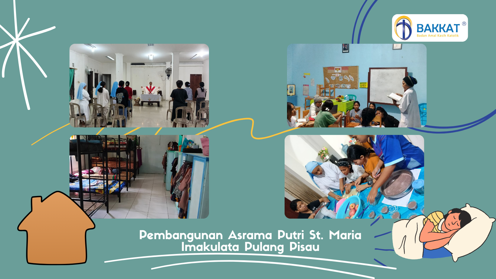 Pembangunan Asrama Putri St. Maria Imakulata