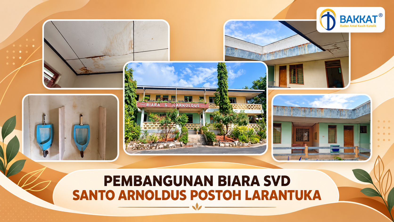 Pembangunan Biara SVD St. Arnoldus Postoh Larantuka
